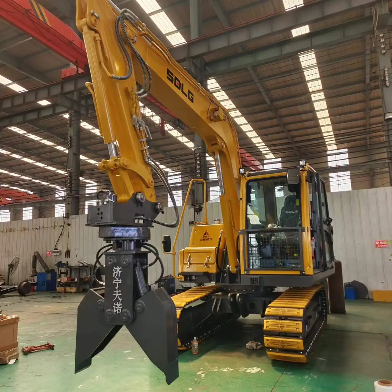 Definition Of Excavator Hydraulic Rail Clamp